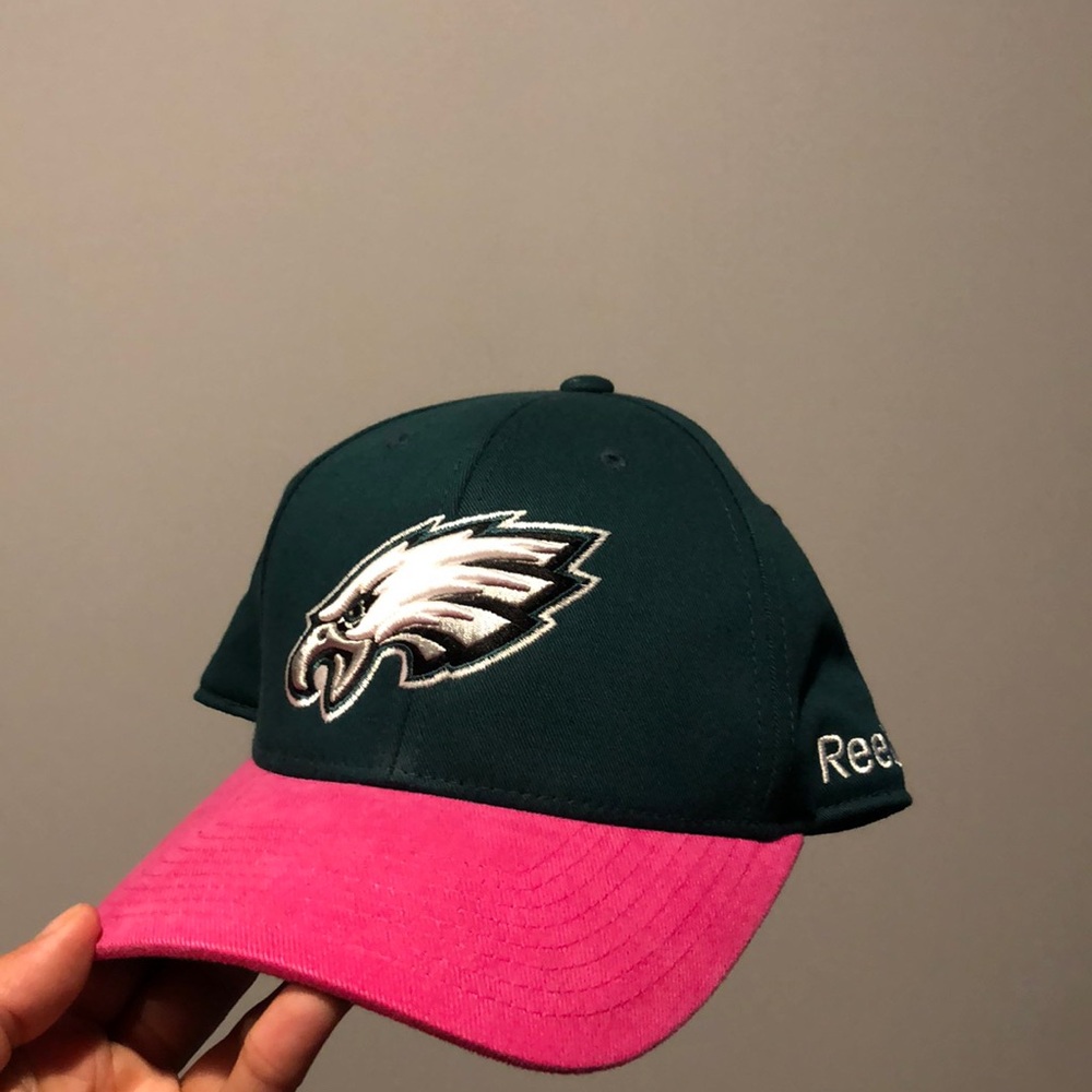 Philadelphia Eagles NFL Onfield Reebok Breast Cancer Awareness Hat